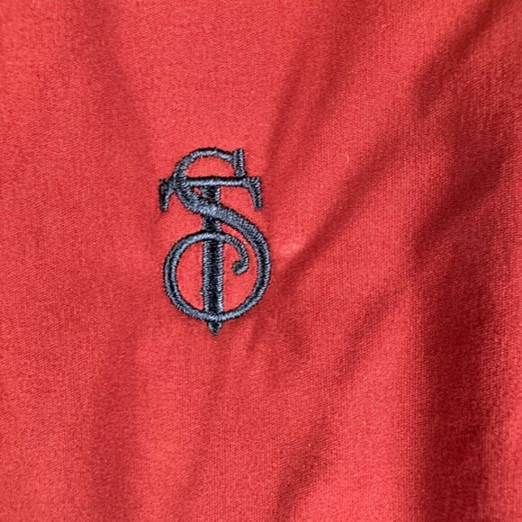 Holderness Bourne King Vest Men L Red Blue Golf Insulated Dry Luxe Performance - Picture 7 of 14